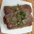 コーヒー甘め's cooksnap of when they made 簡単蒟蒻ステーキ にんにく醤油.
