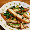 chotako's cooksnap of when they made かまぼことほうれん草のだし炒め.