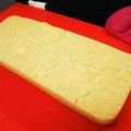 choco831's cooksnap of when they made 卵・バター無し！もっちもち♡米粉ケーキ.