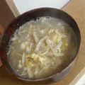 サーフブレイド's cooksnap of when they made 優味♪えのきと卵のお味噌汁.