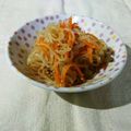 kururin18's cooksnap of when they made お弁当にも！人参･しらたきの金平♪.