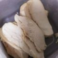 ルイユイ♡mom's cooksnap of when they made 炊飯器で超簡単鶏ハム☆(オーブンでも◎).