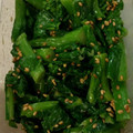 4ねこ's cooksnap of when they made 菜の花のごまと辛子マヨ和え.