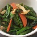 わべあす's cooksnap of when they made 新野菜アスパラ菜とエリンギのオリーブ炒め.