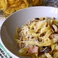 keikoxia's cooksnap of when they made ■フェットチーネ・きのこクリームソース■.