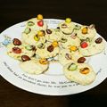クックYT2UVK☆'s cooksnap of when they made バナナクッキー〜マーブルチョコのせ.