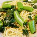 ☆☆ゆっきー☆'s cooksnap of when they made 春の便り♪菜の花と鮭のペペロンチーノ.