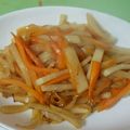 okazakana's cooksnap of when they made 大根と人参で簡単イタリアン.