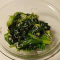 Lapischan's cooksnap of when they made 小松菜としらすのごま油風味和え.
