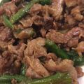yurietti's cooksnap of when they made 豚コマ肉のオイスターバター炒め.