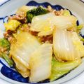 anelaママ's cooksnap of when they made 白菜と挽肉のあんかけご飯.