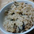綺桜。's cooksnap of when they made ☆～大人気塩豚でひじきの炊き込みご飯～☆.