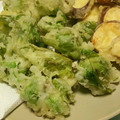 ちまちま☆'s cooksnap of when they made 失敗なし☆からりと揚がるふきのとう天ぷら.