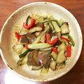 CHIDIKICHI's cooksnap of when they made 簡単♪ナスのポン酢炒め☆.