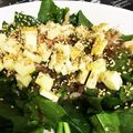 Hii＊'s cooksnap of when they made 簡単！ほうれん草のチーズ胡麻サラダ.
