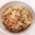 YMCK's cooksnap of when they made 塩昆布の炊き込みごはん.