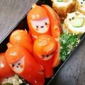 tetsucoro's cooksnap of when they made お弁当に！ソーセー人で赤忍者.