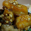 めかにか's cooksnap of when they made 【学校給食】いかのごまがらめ.