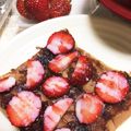 Cheer1010's cooksnap of when they made バターミルクがけ☆いちご小倉トースト.