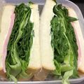 りーちぇる♡'s cooksnap of when they made シャキシャキ☆レタスたっぷりサンドイッチ.