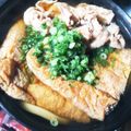 raraha's cooksnap of when they made きつねうどんの甘～いあげ.