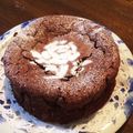 ぴこみんとさだはる's cooksnap of when they made ガトーショコラ（生クリーム使用）.