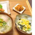 shibatama's cooksnap of when they made キャベツ✿えのき✿わかめの胡麻マヨ和え♡.