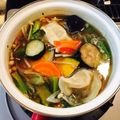 クックBNQ5PD☆'s cooksnap of when they made ひとつの鍋で野菜たっぷり餃子スープ.