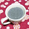 500k's cooksnap of when they made 余った黒豆の煮汁で、黒豆牛乳(´∀｀*).