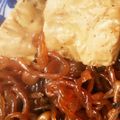 birdie's cooksnap of when they made ☆すき焼き風牛肉豆腐.