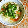 kebeibiko's cooksnap of when they made 簡単♪台湾屋台風汁ビーフン.