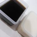 ユカtoマオマオ's cooksnap of when they made コーヒー寒天とミルク寒天のぷるぷるコラボ.