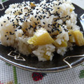 ちまタン♡'s cooksnap of when they made サツマイモの炊き込みご飯.