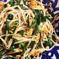 ひこにゃん＊'s cooksnap of when they made もやしとニラの卵炒め.