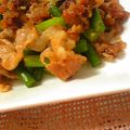 ayuぱんDX's cooksnap of when they made 豚肉とにんにくの芽のｼﾝﾌﾟﾙ塩炒め.