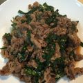 ゆっぴー母さん's cooksnap of when they made 牛肉とニラの元気もりもり炒め.