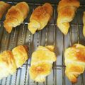 クック673503☆'s cooksnap of when they made 冷凍パイシートDE☆塩パン風クロワッサン.