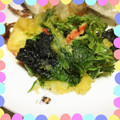 すまっぱーこんぶ's cooksnap of when they made 水菜と玉ネギのかき揚げ.