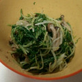 ポニーリボン's cooksnap of when they made 簡単ささっと☆しめじと水菜の胡麻和え.