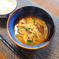 もふもふクロさん's cooksnap of when they made キムチスープ.