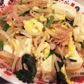 酔うまで飲みたいママ's cooksnap of when they made 節約♪ほうれん草もやし豆腐のチャンプル風.