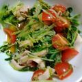 sitimi99's cooksnap of when they made 大量消費！茹で水菜のサラダ.