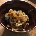 すーころん's cooksnap of when they made 懐かしい給食の味♡切干大根の炒め煮.