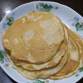 nennecomax's cooksnap of when they made 離乳食☆きな粉豆乳入りホットケーキ☆.