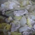 クックYY5EJK☆'s cooksnap of when they made ハクサイと豚肉と春雨のポン酢煮.