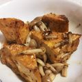 クックD0ZSI8☆'s cooksnap of when they made 厚揚げとキノコのハニポンマスタード.