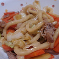地鶏の町の子's cooksnap of when they made 定番☆焼きうどん.