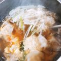 クックMB0955☆'s cooksnap of when they made 水餃子入り春雨スープ.