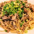 Risaのmama's cooksnap of when they made 再現★豚肉とエリンギのゴマパスタ.