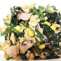 クックSZ3V7Z☆'s cooksnap of when they made ほうれん草とベーコンの炒め物.